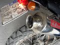 Yamaha XG250 TRICKER with japanese K2tec muffler (silencer) Yamaha XG250 TRICKER with japanese K2tec muffler (silencer)