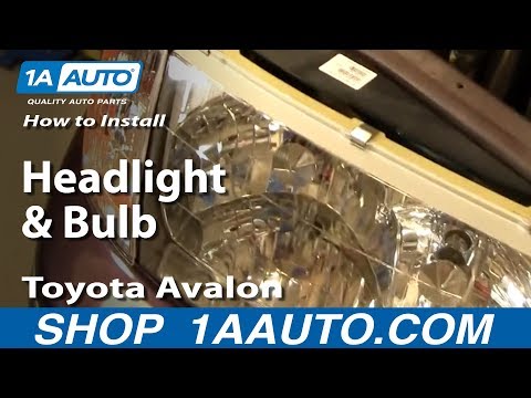 How to Install Replace Headlight and Bulb Toyota Avalon 98-99 1AAuto.com