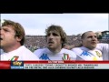 L'Italia canta l'inno nazionale - Italia Francia 22-21 Rugby 6 Nazioni 2011
