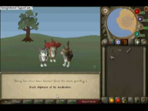 Ramp22 getting his Quest cape Video