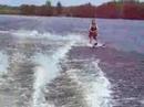 Water skiing on Lake D'arbonne, Louisiana