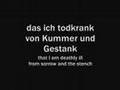 Rammstein - Klavier (With lyrics and English translations)