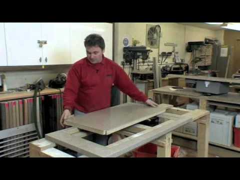 how to fit oak upstands