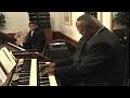 pre women's day at grace tabernacle christian center c.o.g.i.c.  co. pastor betty wright asked pastor timothy wright to get on the organ and he did.