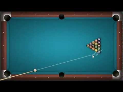 how to sink an 8 ball on a break