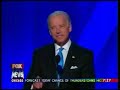 8/28/08 Joe Biden takes the stage at the DNC