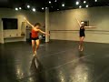 peter's lyrical fusion class dance101- peter and lindsay