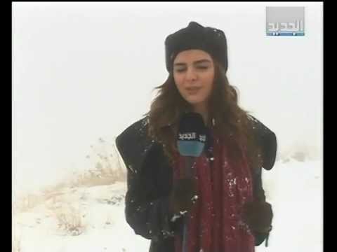 عاصفة تضرب لبنان