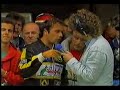 Elio de Angelis interview in 1985 - blames Michele Alboreto!