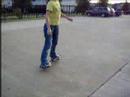 Jess on casterboard