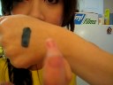 FAKE MAC Pigments from ebay : Deep Blue Green & Chartreuse