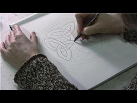 how to draw celtic designs