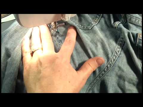 how to patch children's jeans
