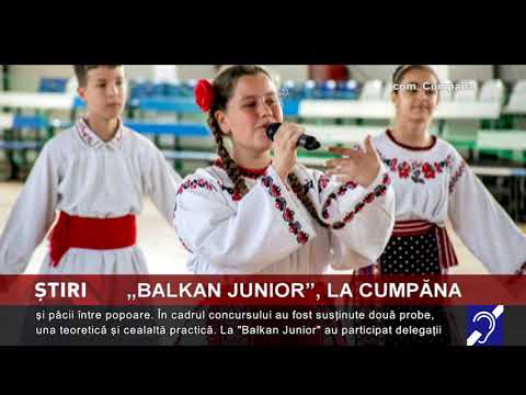 „Balkan Junior”, la Cumpăna