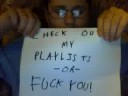 Check out my playlists! Check out my playlists!