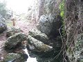 Cave with spring in the village of Vrana near Biograd. Remains of ancient Roman aqueduct.