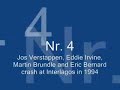 F1 Crashes