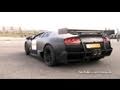 Matte black LP670-4 SV - Downshifts, accelerations & HARD rev!