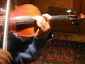 Fine German 3/4 size youth violin, Solo sound sample, Lalo Symphonie Espagnol