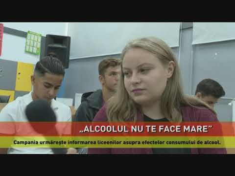 Campanie de conştientizare: Alcoolul nu te face mare