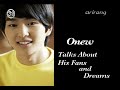 081118 [ENG]Onew Monologue Arirang Showbiz