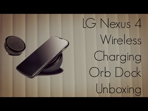 Nexus 4 Wireless Charging Orb Dock Unboxing & Demo by Advices Media