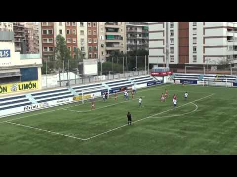 GOLES CE Europa 2-3 UE Bordeta de Lleida (26/10/13)