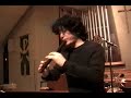 Japanese quena flute player in concert 2; ethnic world music