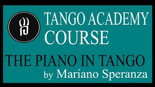 Piano Tango Online Course 