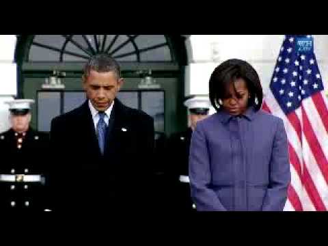 Video: minuto de silencio en Casa Blanca por tiroteo en Estados Unidos