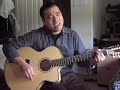 peter gabriel cover - in your eyes guitar version