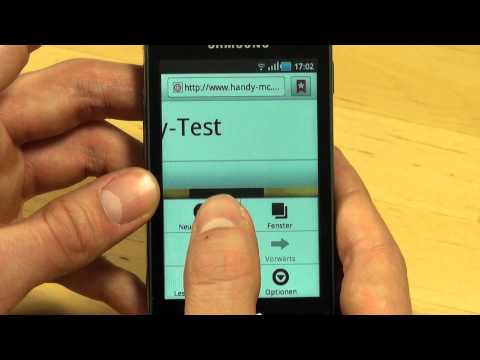 how to turn on internet on samsung galaxy y