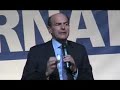 Alternativi al mondo che vuole la destra - Pier Luigi Bersani al Teatro Vittoria