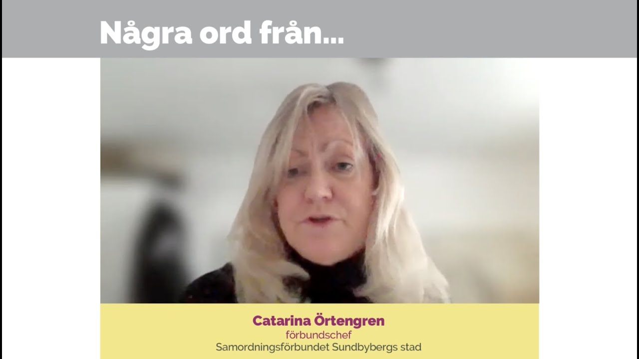 Samordningsförbundet Sundbyberg – Catarina Örtengren