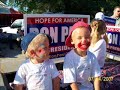 Ron Paul Supporters in Iowa parade