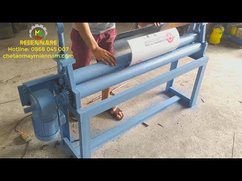 MÁY LỐC TÔN - MÁY CUỘN TRÒN TÔN - MAY LOC TON || 0868 045 007 - CHẾ TẠO MÁY MIỀN NAM
