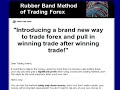 RubberBand Method Of Forex Trading