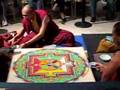 Finishing Up The Sand Mandala