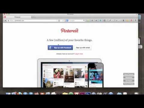 how to create a pinterest account