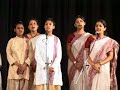 Rag Puriya Dhaneshree.Indian classical vocal in chorus