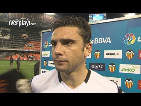 Valencia CF: Postiga 'Hemos conseguido el empate y la eliminatoria está abierta'