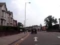 Driving in Birkenhead past Tranmere Rovers Football Club