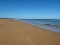 La spiaggia di Omaha (Omaha Beach) in Normandia