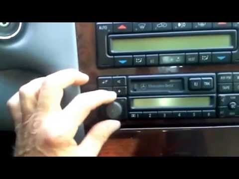 How to fix Mercedes Benz radio volumne
