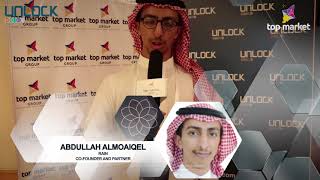 Abdullah Almoalqel - Co-Founder and Partner at Rain at UnlockBlockchain Forum Dubai