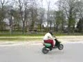 mes debut en roue sur le mail a soissons