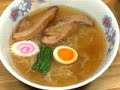 ingredients for ramen - japanese noodle dish originated in china
(serves 2)

- yakibuta -
500g pork ribs (17.6 oz)
green part of welsh onion
a small piece of ginger
4 tbsp soy sauce
2 tbsp sake
1 tbsp brown sugar
** boil down the pork ribs soup until the volume is less than 300cc (1 1/4 u.s. cups).

- seasoned soft-boiled eggs -
2 eggs (65g-70g/2.29oz-2.47oz)
1 tbsp soy sauce
1 tbsp sake
1 tbsp mirin
** season the eggs for several hours at a room temperature or keep them in a fridge overnight.

- toppings -
12cm white part of welsh onion (5 inch)
80g spinach (2.82oz)
narutomaki - cylindrical kamaboko
menma - condiment made from dried bamboo shoots
toasted nori

- dashi stock -
1200ml water (5.07 u.s. cup)
10g dried sardines (0.353 oz)
10x5cm dried kombu kelp (4x2 inch)

2 bags of raw ramen noodles
2 tsp chicken stock

about music
frederic chopin - valse in d-flat major 