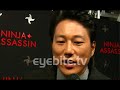 Sung Kang on working with Rain - Ninja Assassin Premier