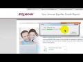 Free Credit Report, Video walk thru getting my ...