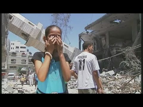In Gaza's rubble, with the families who live there | Channel 4 News
